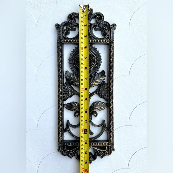 VINTAGE MCM Homco Flower Wall Plaque - Picture 7 of 8